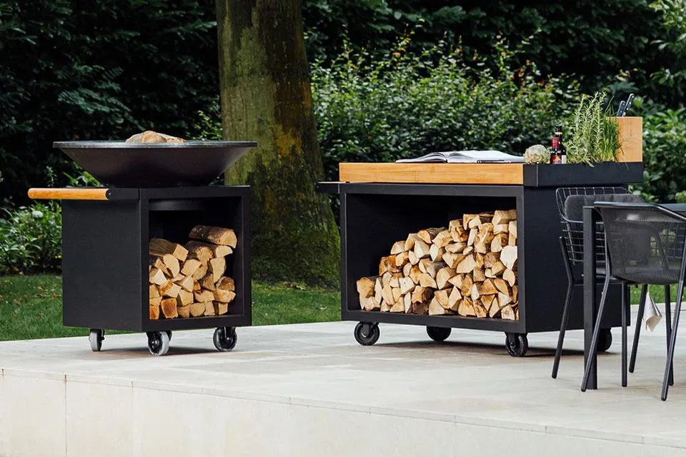 OFYR | Mise en Place Table Black 135 PRO | Teakholz