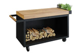 OFYR | Mise en Place Table Black 135 PRO | Teakholz