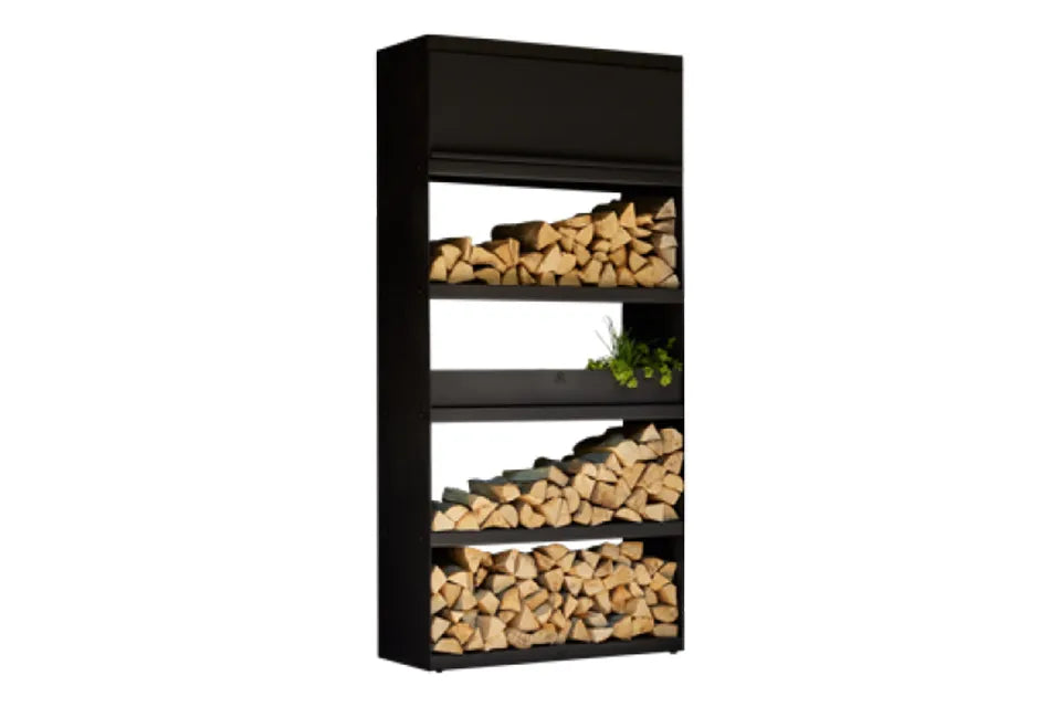 OFYR | Holzlager Schwarz 100