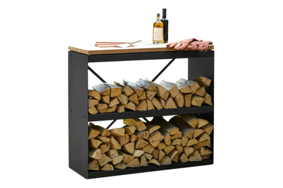 OFYR | Wood Storage Schwarz Dressoir