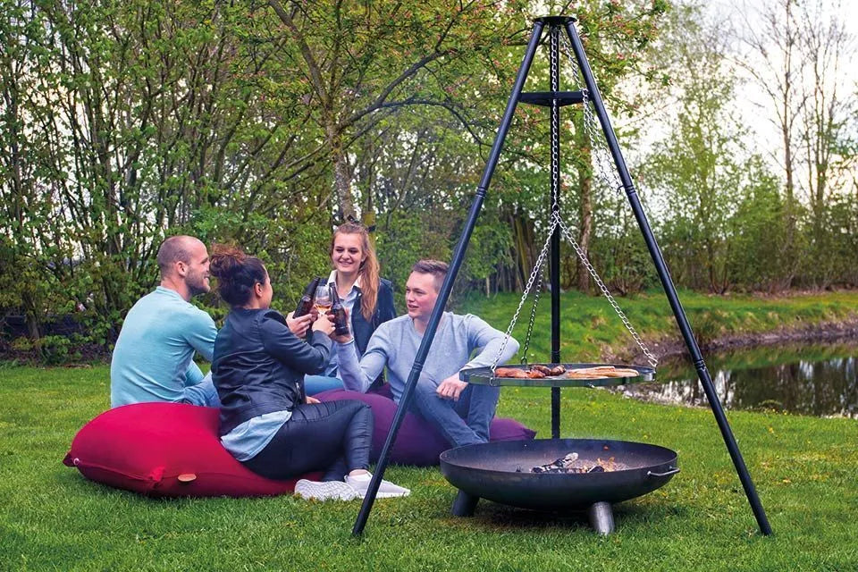 BBGrill | BBQ-Dreibein | Dreibein mit Grillrost