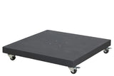Platinum Sun & Shade | Sorrento Sonnenschirmständer Granit mit Rollen | 90 kg