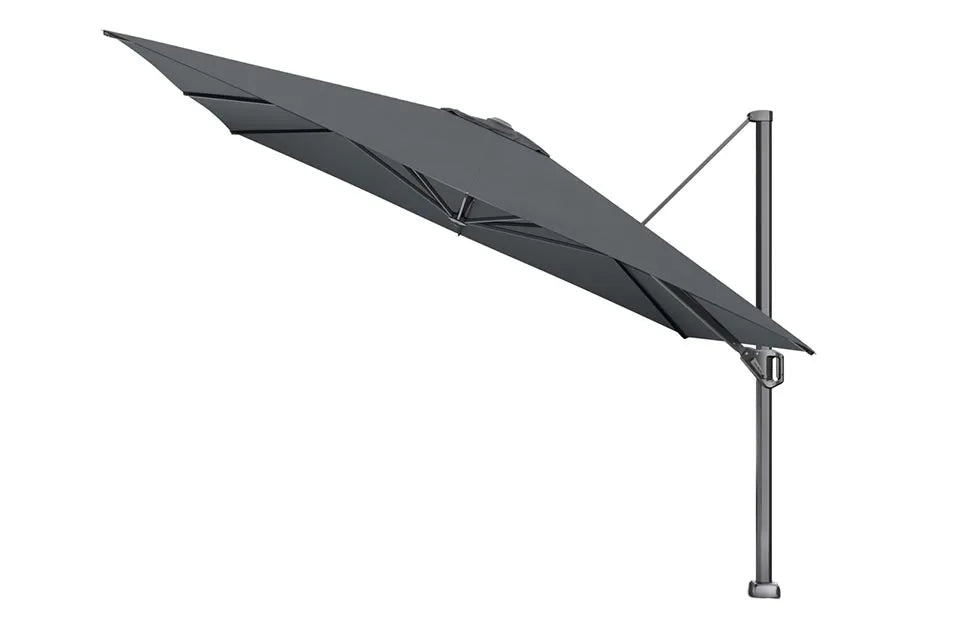 Platinum Sun & Shade | Challenger T¹ Ampelschirm Premium 350 x 350 cm | Faded Black