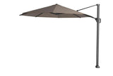 Platinum Sun & Shade | Challenger T¹ Ampelschirm Premium Ø350 cm | Havana