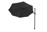Platinum Sun & Shade | Challenger T² Ampelschirm Premium Ø350 cm | Faded Black