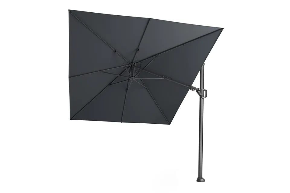 Platinum Sun & Shade | Challenger T² Freiarmschirm 350 x 260 cm | Anthrazit