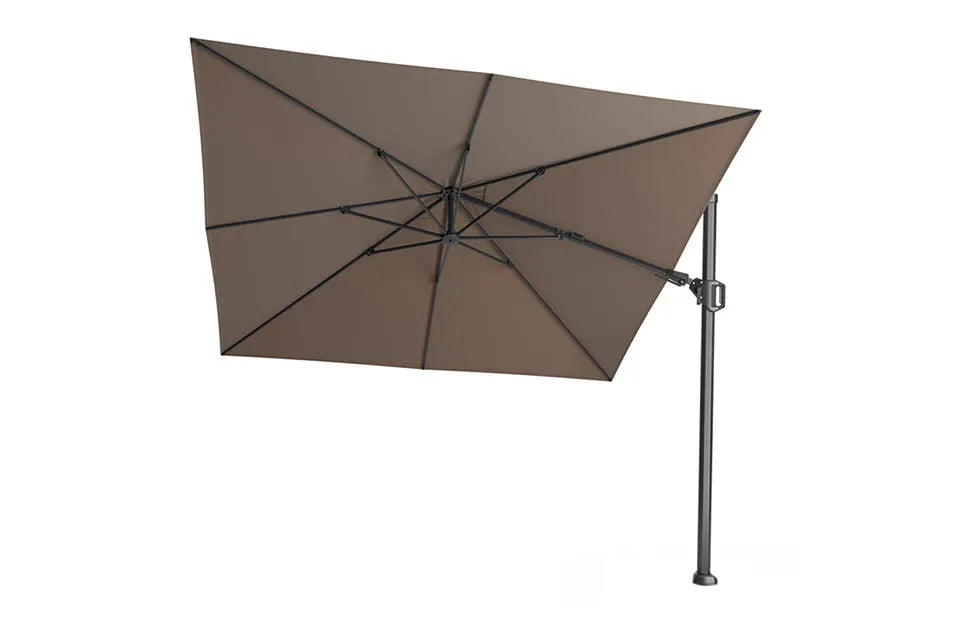 Platinum Sun & Shade | Challenger T² Ampelschirm Premium 300 x 300 cm | Havana