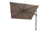 Platinum Sun & Shade | Challenger T² Ampelschirm Premium 300 x 300 cm | Havana