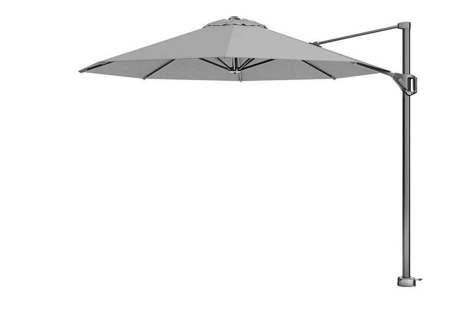 Platinum Sun & Shade | Voyager T¹ Ampelschirm Ø 300 cm | Hellgrau