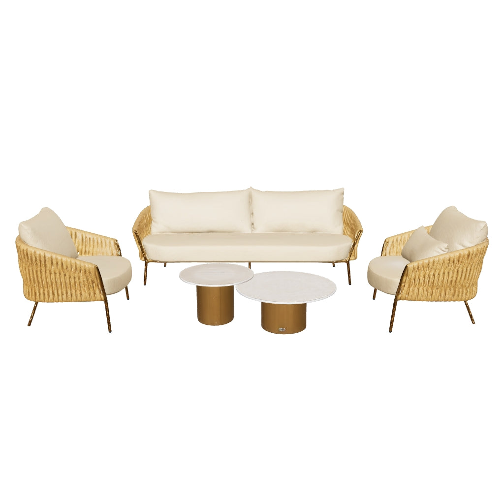 4 Seasons Outdoor | Molina Loungeset mit Couchtischen