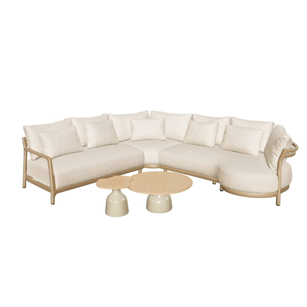 4 Seasons Outdoor | Mykonos Loungeset mit Couchtischen