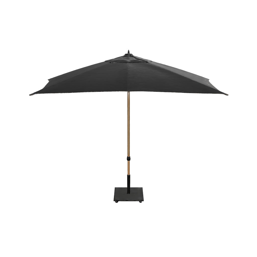 4 Seasons Outdoor Azzurro Parasol 200 x 300 cm Houtlook-Charcoal, foto 2 van 4