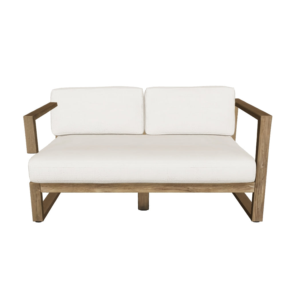 Apple Bee | Antigua Loungesofa 2-Sitzer Links | Coastal Teak