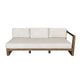 Apple Bee | Antigua Loungesofa 3-Sitzer rechts | Coastal Teak