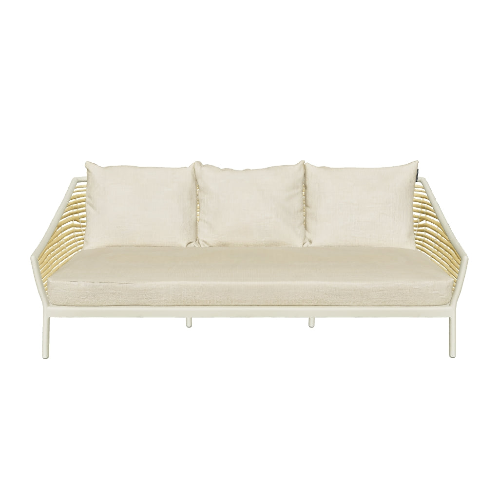 Apple Bee | Milou Loungesofa 3-Sitzer | Oyster
