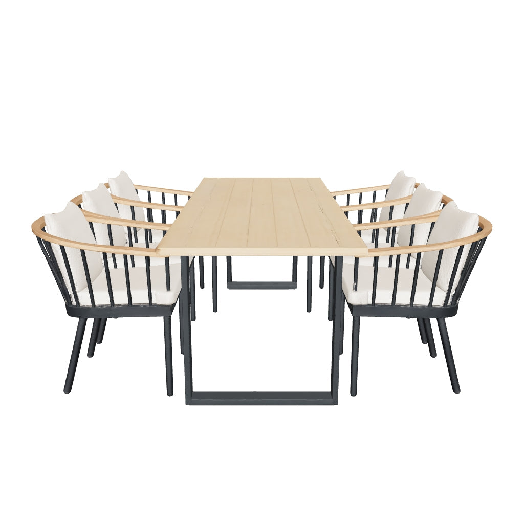 Apple Bee | Condor Gartenset | Schwarz