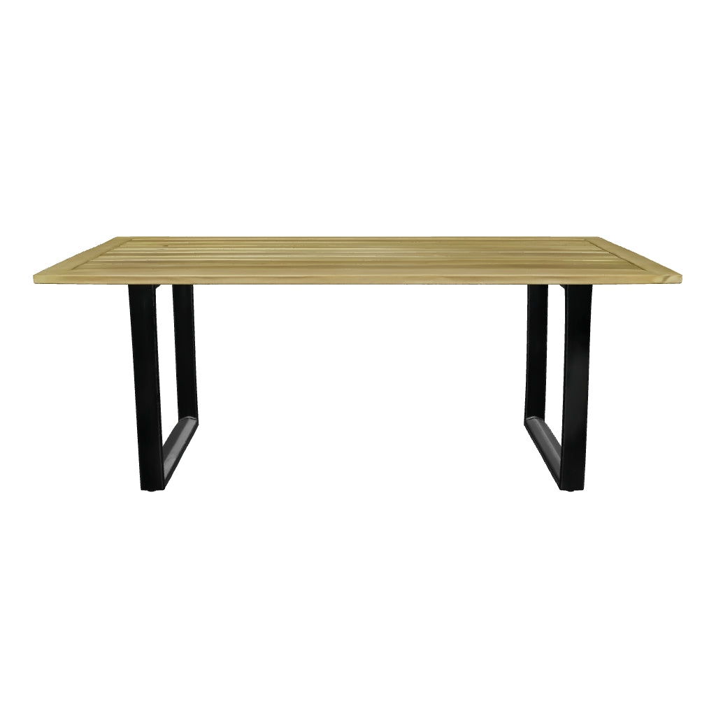 Apple Bee | Condor Gartentisch 190 x 95 cm | Schwarz