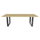 Apple Bee | Condor Gartentisch 240 x 95 cm | Schwarz