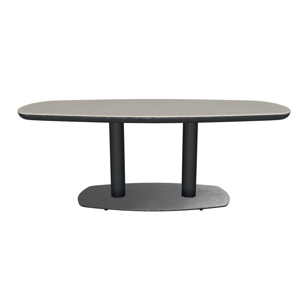 Apple Bee | Melville Gartentisch Tonne 220 x 110 cm | Black-Light Grey