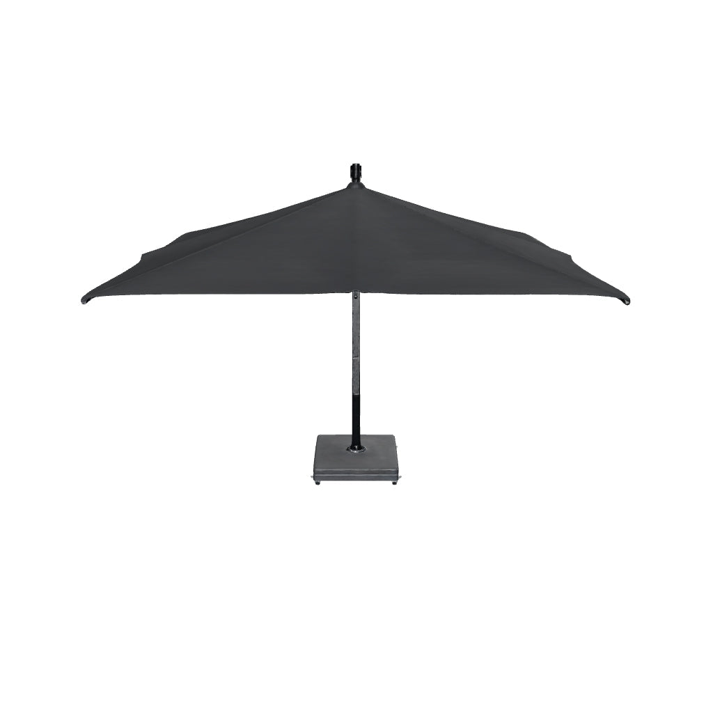 Borek Capri Zweefparasol 350 x 350 cm Grafiet Batyline Zwart, foto 2 van 2