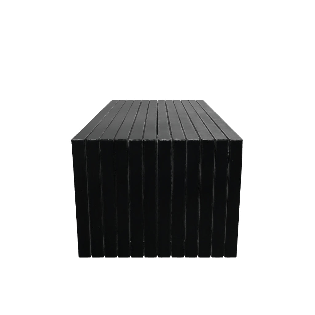Fonteyn | Gartentisch Aluminium 220 x 100 cm | Schwarz
