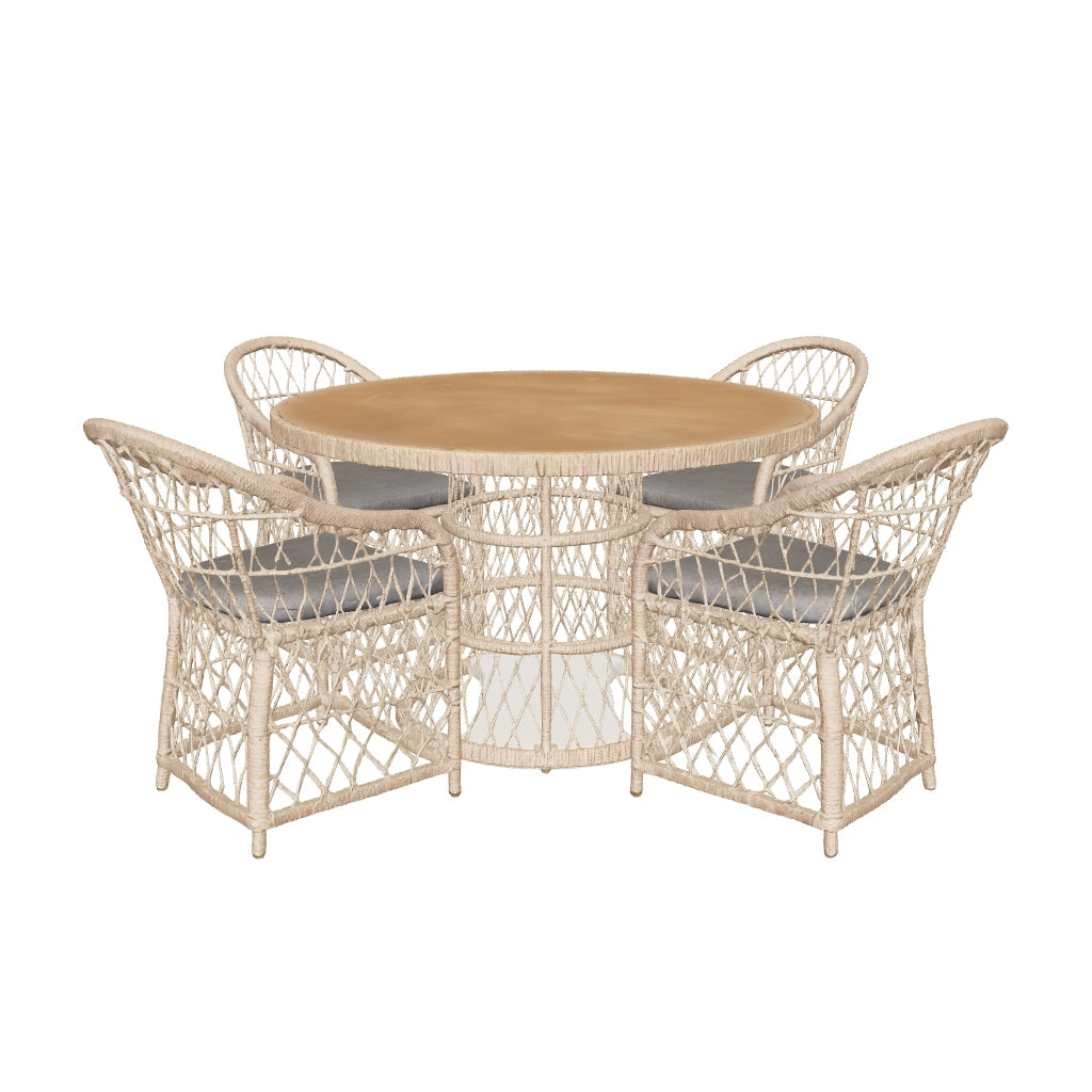 Fonteyn | Denver Gartenmöbel-Set | Akazie Teak-Optik