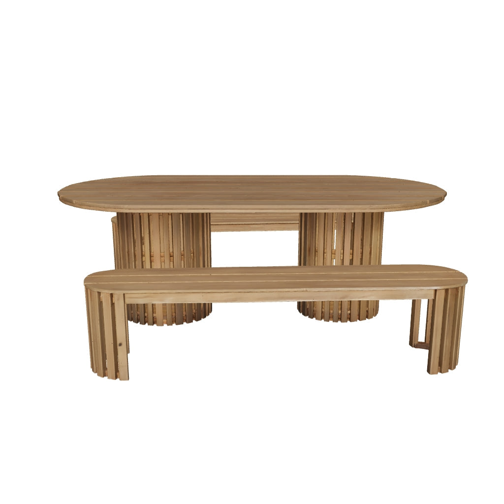 Fonteyn | Pures Gartenmöbel-Set | Akazie