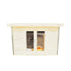 Karibu | Mainburg 1 Sauna-Set A | 9 kW Ofen Externe Steuerung