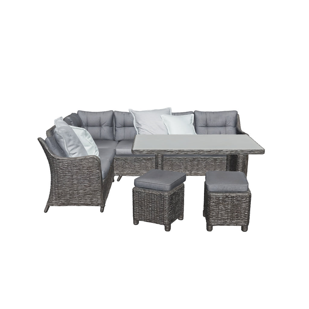 Fonteyn | Camden Lounge-Dining Set | Charcoal