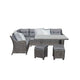 Fonteyn | Camden Lounge-Dining Set | Charcoal