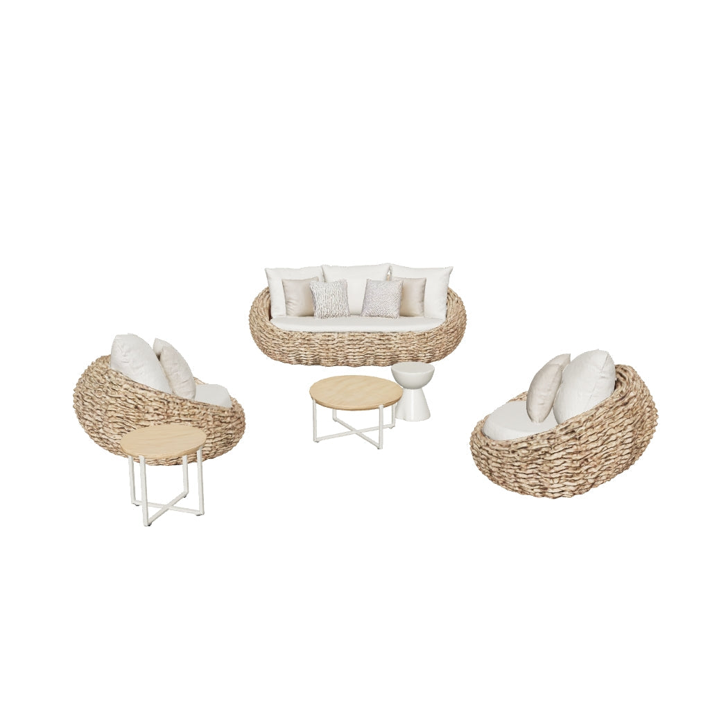 Apple Bee | Cocoon Lounge-Set | Bouclé