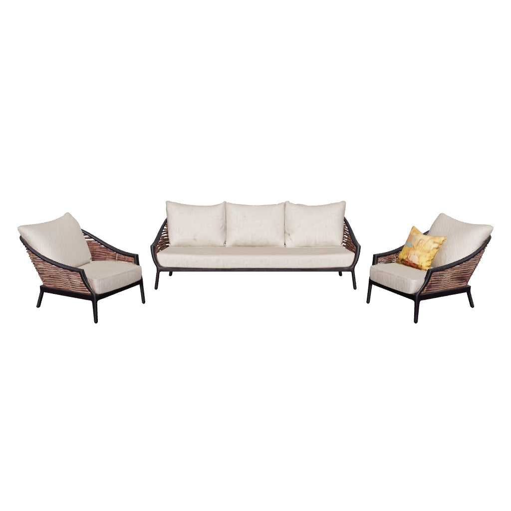 Apple Bee | Milou Loungeset | Schwarz