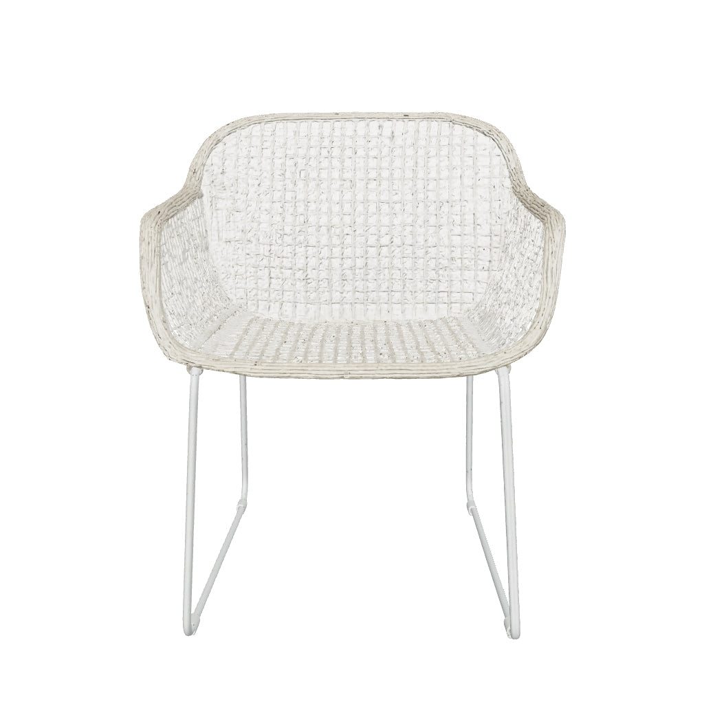 Max & Luuk Mary Tuinstoel Stone-Linen, foto 2 van 2
