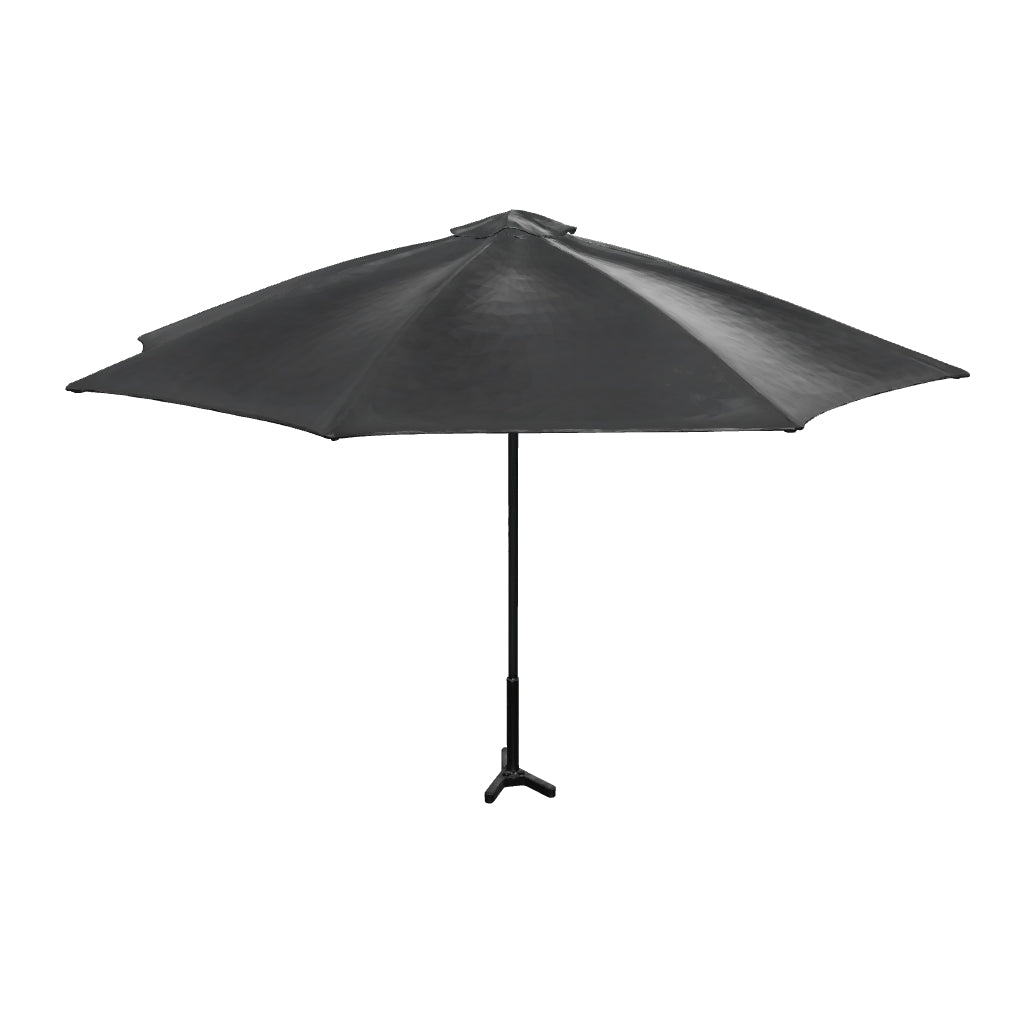 4 Seasons Outdoor Azzurro Parasol Ø 300 cm Charcoal, foto 2 van 6