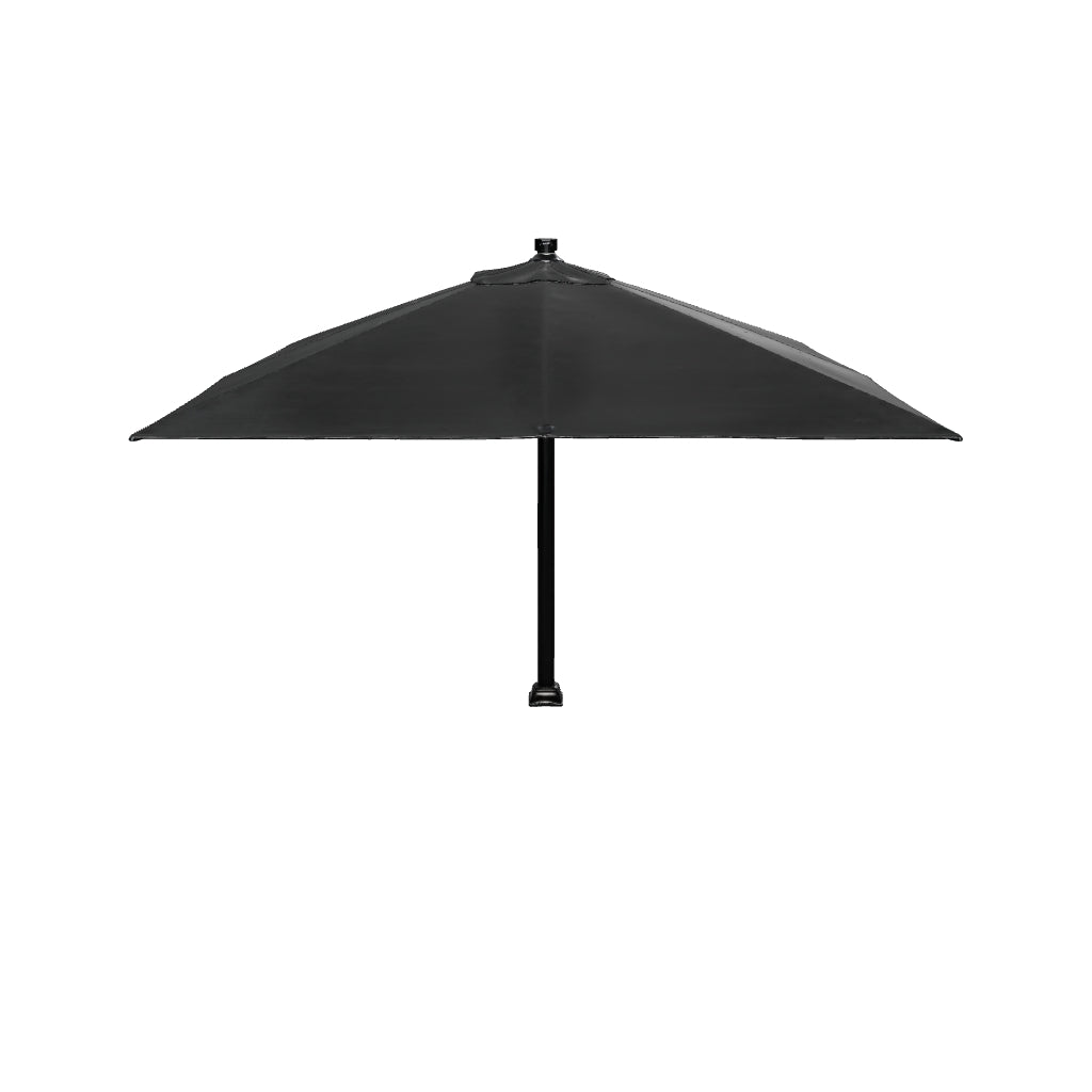 Platinum Sun & Shade Challenger T² Zweefparasol Premium 350 x 260 cm Jet Black, foto 2 van 10
