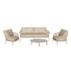 Taste by 4 Seasons | Calma Loungeset mit Couchtischen | Latte