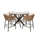 YOI | Hydra-Calma High Diningset | Bronze