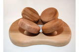 Halu | Ergonomische Kopfstütze Rund | Red Cedar