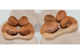Halu | Ergonomische Kopfstütze Rund | Red Cedar