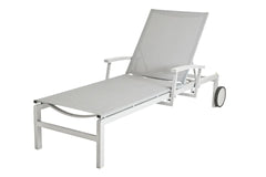 Taste by 4 Seasons | Regina Verstellbare Gartenliege | White
