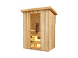 Fonteyn Retreat 150 Combi Buiten Sauna - productfoto op witte achtergrond