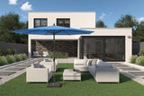 Platinum Sun & Shade | Riva Sonnenschirm Ø350 cm | Hellgrau
