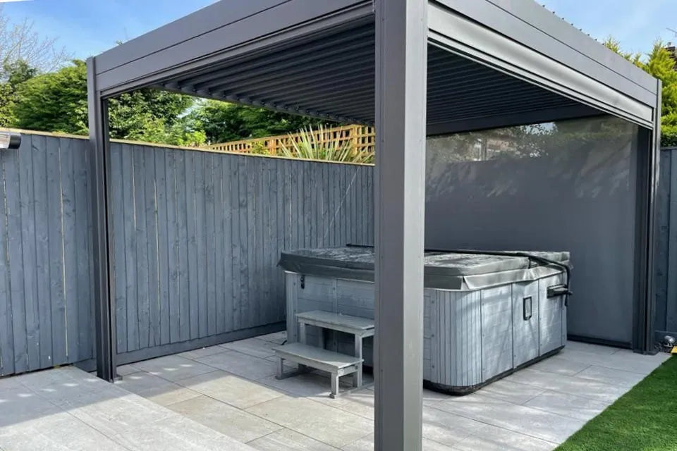 Fonteyn | Rota Vorhang 300 cm | Matt Royal Grey