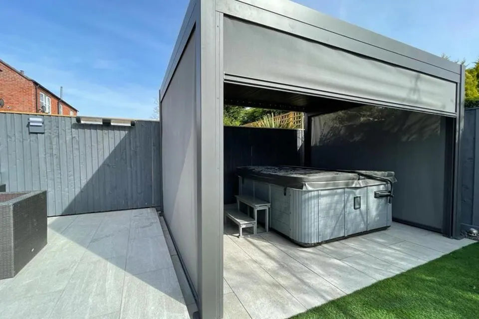 Fonteyn | Rota Vorhang 400 cm | Matt Royal Grey