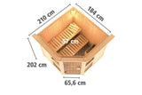 Karibu | Amelia 1 Sauna