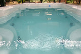Aquatic 2 Swimspa | Sterling White mit DUNKELGRAU