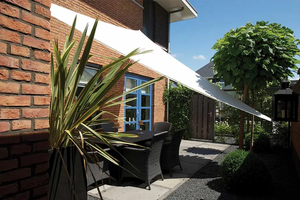Platinum Sun & Shade | Dreamsail Wasserdichtes Sonnensegel Dreieck 500 x 500 x 500 cm | Grau