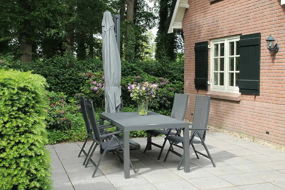 Fonteyn | Shadow Ampelschirm 200 x 300 cm | Anthrazit-Faded Grey