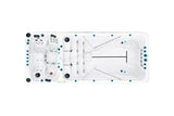 Spirit Swimspa | Sterling White mit DUNKELGRAU