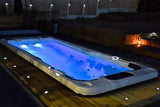 Aquatic 2 Swimspa | Sterling White mit DUNKELGRAU